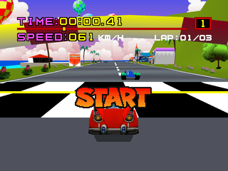 Motor Toon Grand Prix screenshot 3 for Playstation